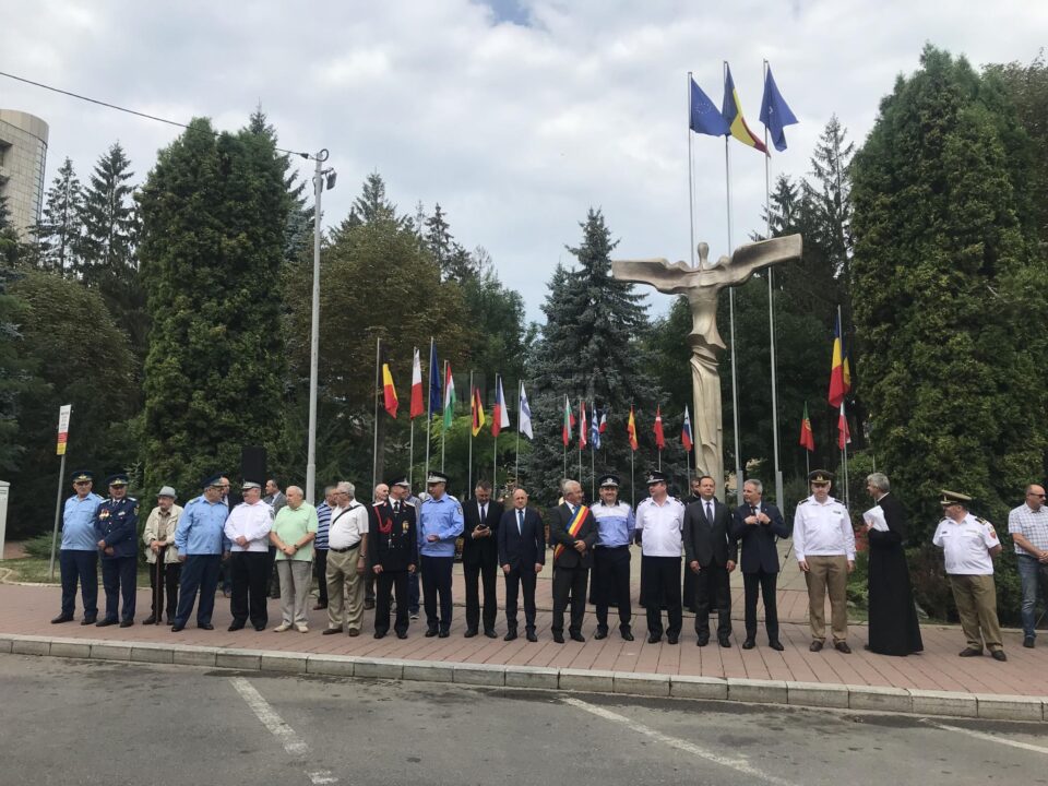 Ziua Imnului Național a fost sărbătorită în Piața Tricolorului din Suceava