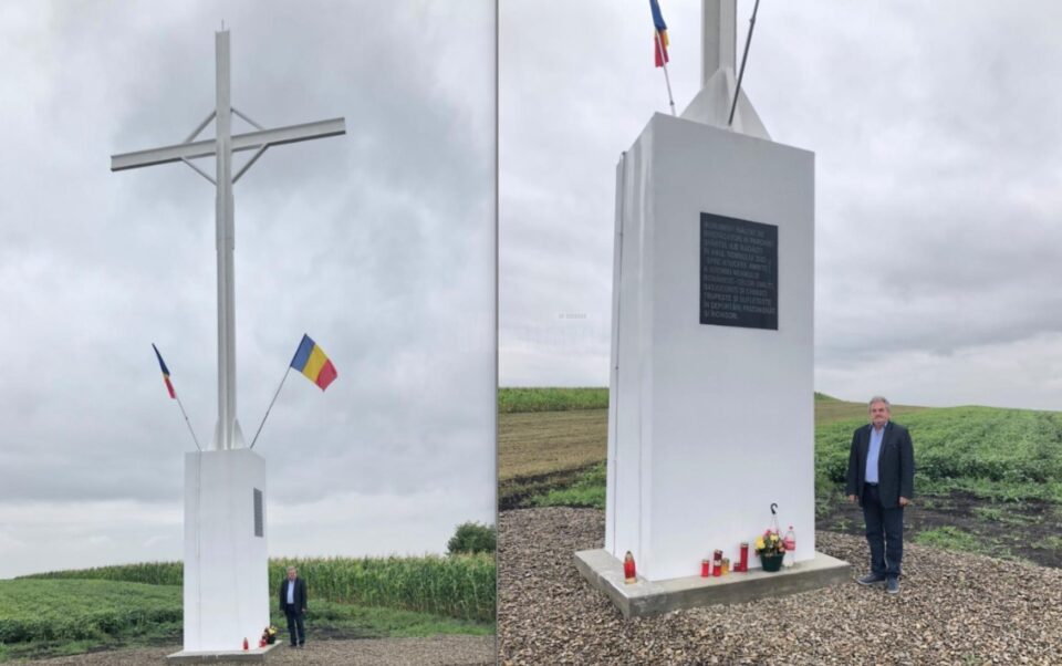 Cruce de aproape 20 de metri înălțime, instalată și sfințită pe Dealul Crucii. Proiect inițiat de inginerul Gabriel Flutur Cruce de aproape 20 de metri înălțime, instalată și sfințită pe Dealul Crucii. Proiect inițiat de inginerul Gabriel Flutur