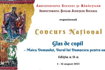 Au început înscrierile pentru Concursul național de recitare din poezia închinată Maicii Domnului, ediția a II-a