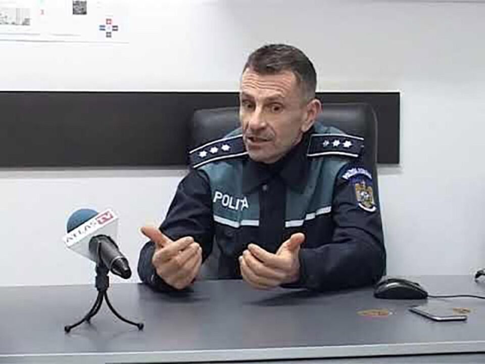 Comisarul-șef de poliție Marian Pătrașcu foto Ziarul de Vrancea