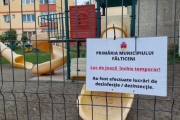 Locurile de joacă din Fălticeni vor fi închise pentru dezinfecție și dezinsecție