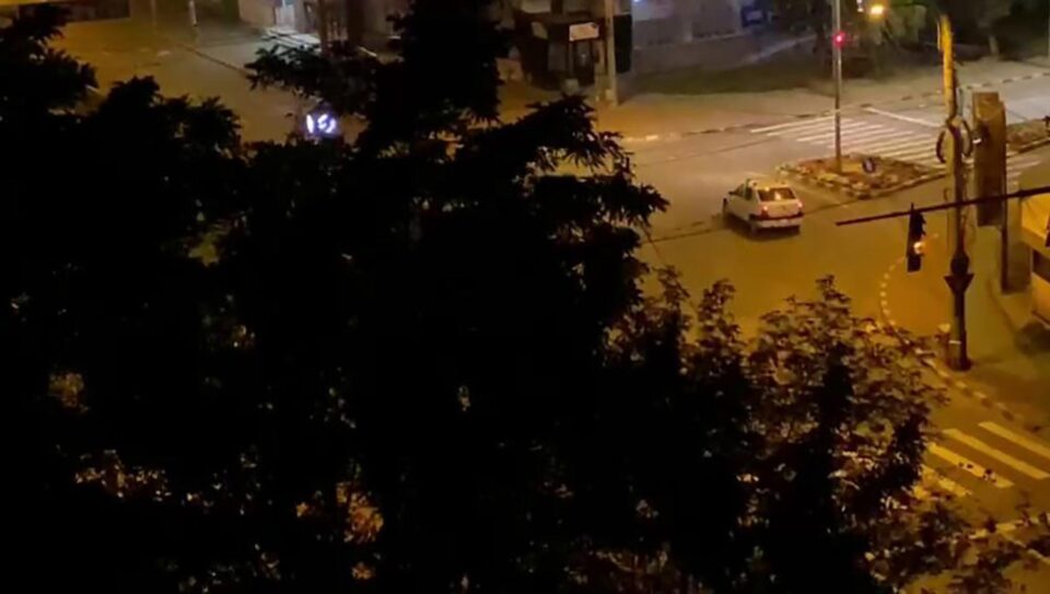 Drifturi în sensul giratoriu din Burdujeni