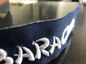 Personalizare prin metoda broderiei, la Serigrafando Botosani