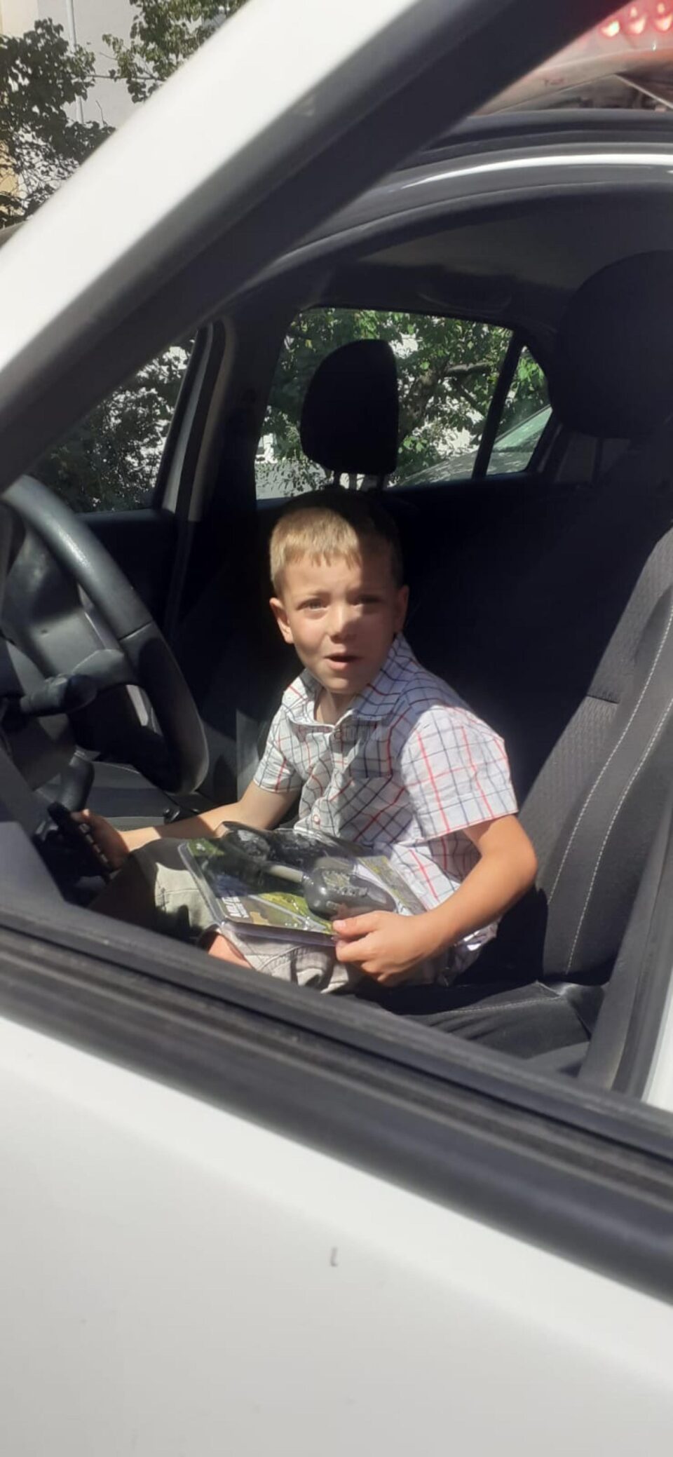 Viorel vrea să se facă polițist