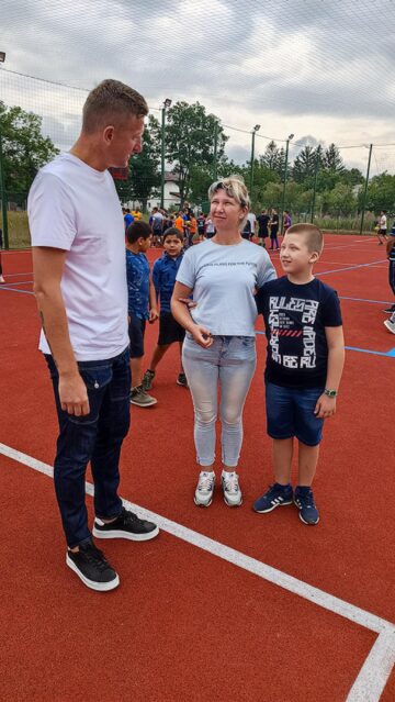 Dorin Goian s-a întreținut cu oamenii cu care a copilărit
