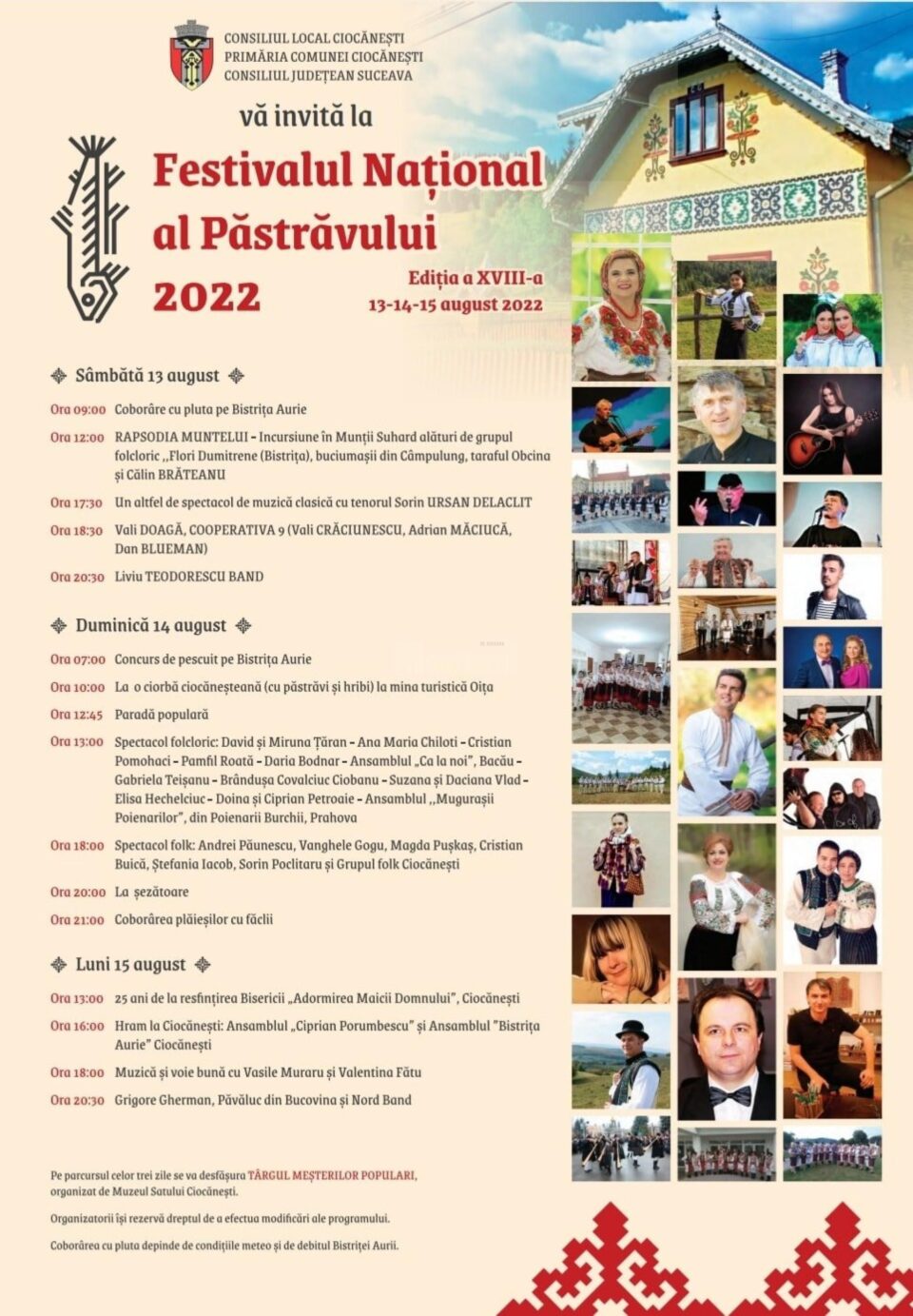 Festivalul Național al Păstrăvului, ediția a XVIII-a, la Ciocănești
