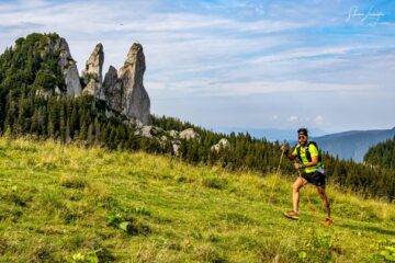 Participant la competiția Bucovina Ultra Rocks 2022
