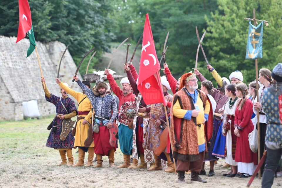 Solia Turciei la porțile Cetății de Scaun a Sucevei