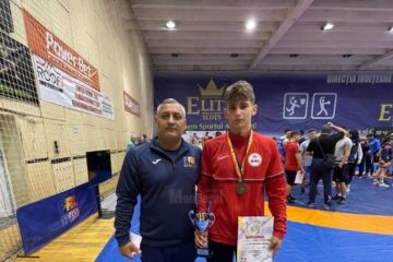 Sportivul rădăuțean Iulian Lungu, pregătit de antrenorul Florin Rusu