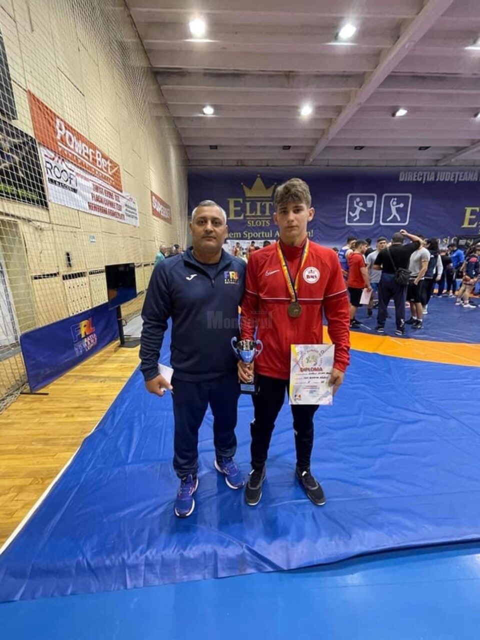 Sportivul rădăuțean Iulian Lungu, pregătit de antrenorul Florin Rusu