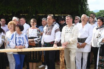 Prefectul Alexandru Moldovan și deputatul Bogdan Gheorghiu