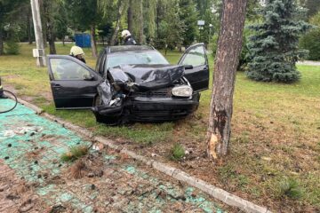 Autoturismul ieșit în decor