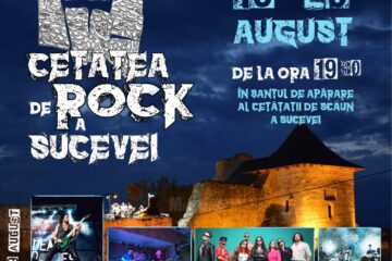 „Cetatea de ROCK a Sucevei”, vineri și sâmbătă, la Cetatea de Scaun