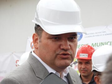 Ministrul Dezvoltarii, Cseke Attila, la demararea construcției primului proiect prin PNRR din România, de către firma Simion Tehnoconstruct 3
