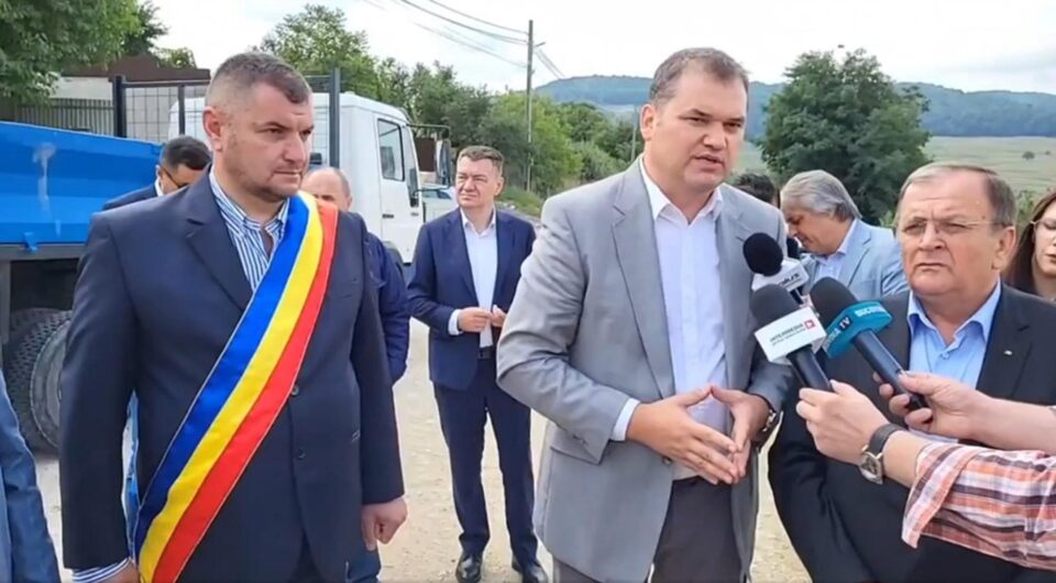 Vizita de lucru pe șantier a ministrului Dezvoltării, Cseke Attila