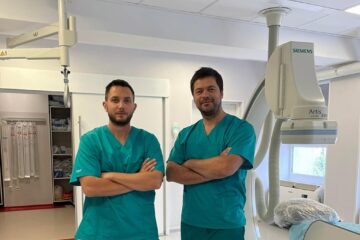 Dr. Laur Blaga și dr. Paul Turcoman