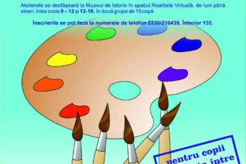 Ateliere de artă pentru copii „Din secretele maeștrilor – lumină și culoare”