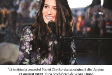 Concertul cântăreței, pianistei și textierei ucrainene Maria Chaykovskaya va avea loc astăzi, Cetatea de Scaun a Sucevei