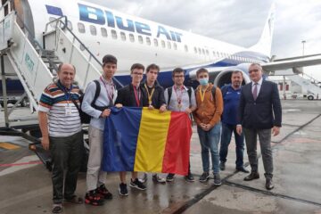 Olimpicii au fost așteptați de Sorin Cîmpeanu, ministrul Educației
