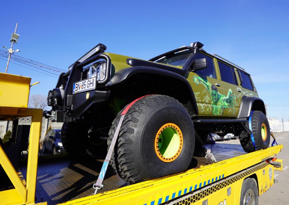 Hulk-ul, poate cel mai mare Nissan Patrol Y60 din Europa