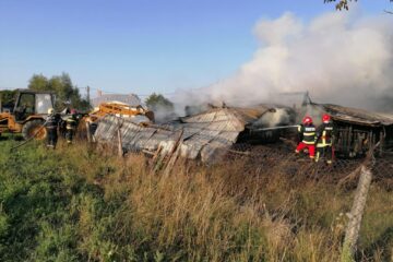 Casa unei bătrâne de 92 de ani, distrusă de un incendiu