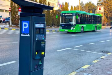 Taxa pentru parcările cu plată din municipiul Suceava devine 4 lei pe oră, din octombrie