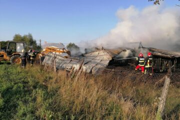 Casa unei bătrâne de 92 de ani, distrusă de un incendiu