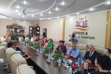 Primarul Sucevei, Ion Lungu, a fost la Soroca, oraș înfrățit cu municipiul reședință de județ, cu ocazia a două evenimente importante