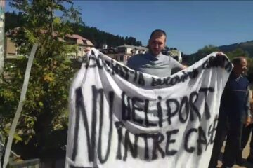Protest față de amplasarea Punctului de Operare Aeromedicală din Câmpulung Moldovenesc