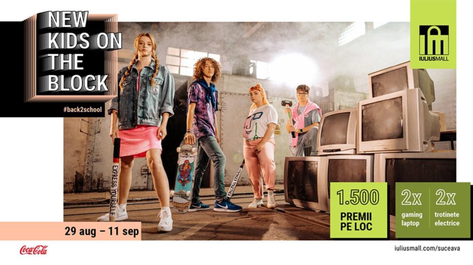 Cei care se pregătesc pentru școală la Iulius Mall Suceava primesc premii surpriză
