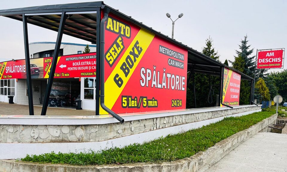 S-a redeschis Metropolitan Center, una dintre spălătoriile auto de tradiție din municipiul Suceava