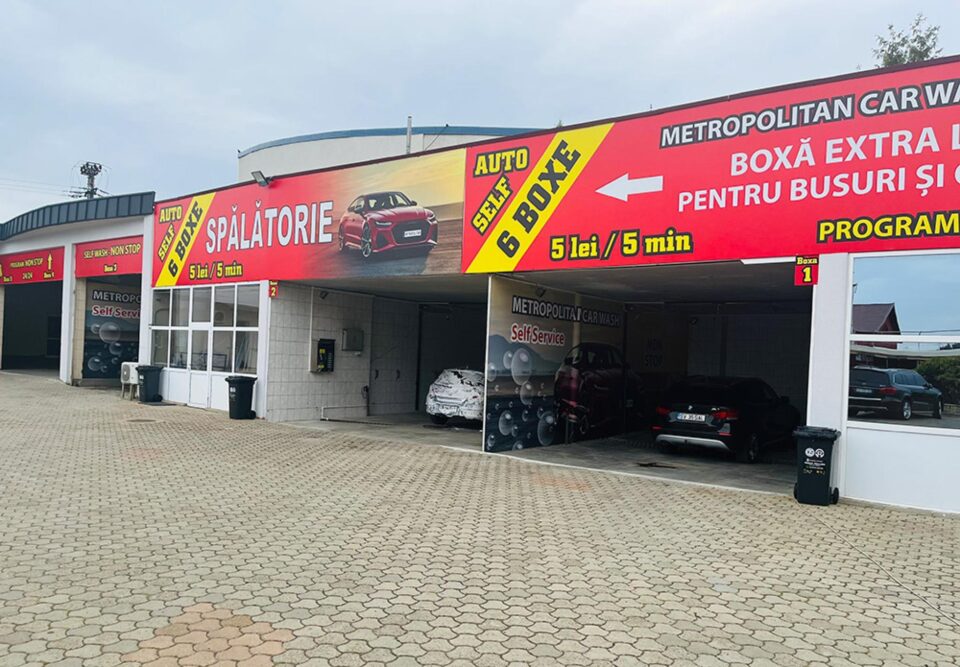 S-a redeschis Metropolitan Center, una dintre spălătoriile auto de tradiție din municipiul Suceava