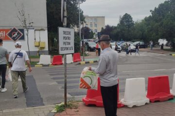 Trecere de pietoni desființată