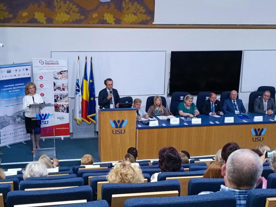 Deschiderea Conferinței Bibliotecarilor în Aula Magna a USV