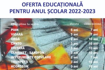 Oferta educațională