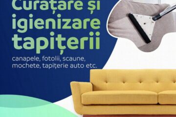 Canapele, tapițerii de casă și auto, curățate cu profesionalism de CleanArt Suceava