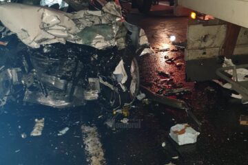 Accidentul de la intrarea în Gura Humorului, dinspre Păltinoasa
