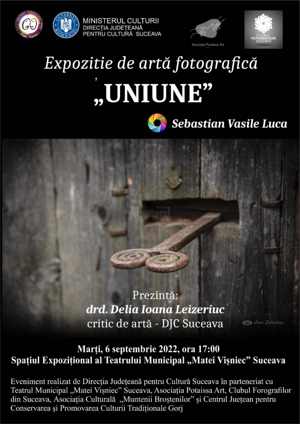 Expoziția de artă fotografică „Uniune”, la Teatrul ”Matei Vișniec”