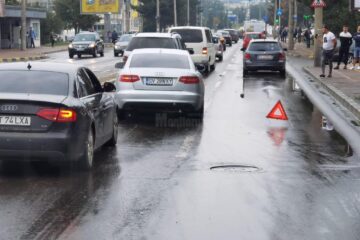 Trafic de coșmar din Centru spre Burdujeni