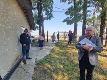 Primarul Vasile Hîj garantează cu mandatul său că noua școală va fi gata într-un an