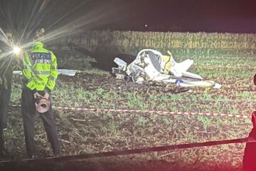 Locul accidentului aviatic produs duminică