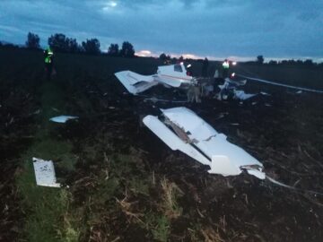 Avionul prăbușit la Gălănești