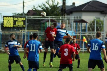 Juniorul Salcea s-a calificat la pas în turul secund al Cupei României. Foto Gabriel Mihai