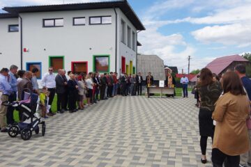 Autoritățile județene și primarii din localitățile învecinate au fost alături de primarul Valentin Luță