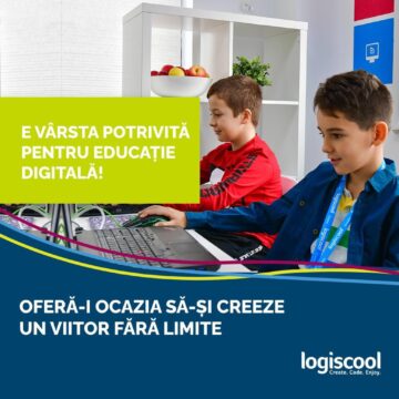 Logiscool Suceava, începe o nouă campanie de înscrieri la cursurile de programare