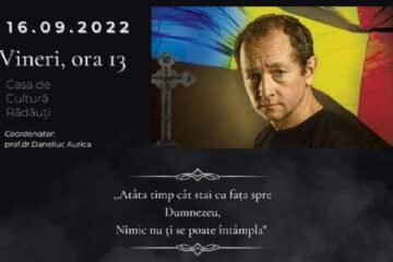 Maestrul Dan Puric va susține vineri o conferință la Casa de Cultură Rădăuți