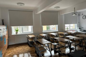 Sală de clasă SMART, amenajată de elevi ai Colegiului „Nicu Gane” și dirigintele lor