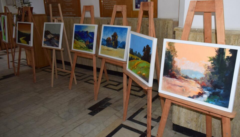 „Impresii artistice” ale artistului plastic Radu Bercea, la Fălticeni