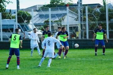 Juniorul Salcea a câștigat clar partida cu Sporting Bunești. Foto Gabriel Mihai
