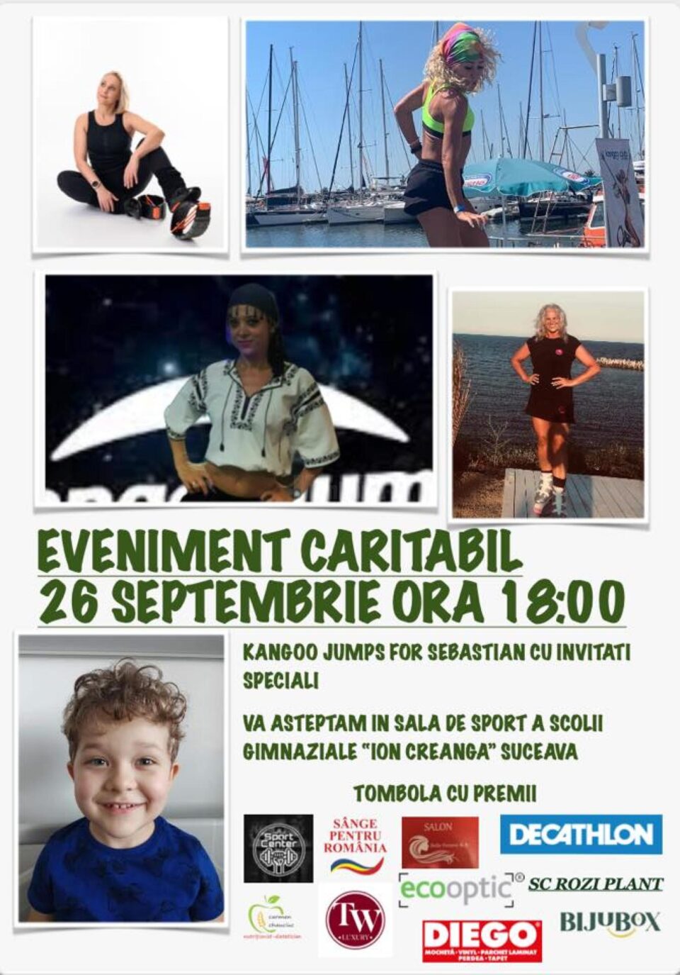 Eveniment caritabil: „Kangoo Jumps pentru Sebastian”